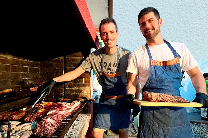 Argentine Barbecue Asado Dinner Experience with Live Music - Fire, smoke, and a real asado table in Buenos Aires