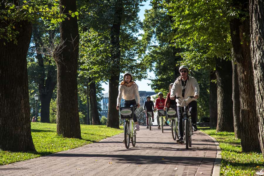 Buenos Aires: Full Day Bike Tour with Lunch - Parque Lezama and the Russian Orthodox Church: warm-up with real street scale