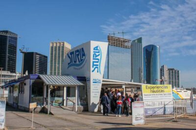Buenos Aires: Navigation from Pto. Madero to La Boca - The Río de la Plata and Riachuelo: what you are seeing up close