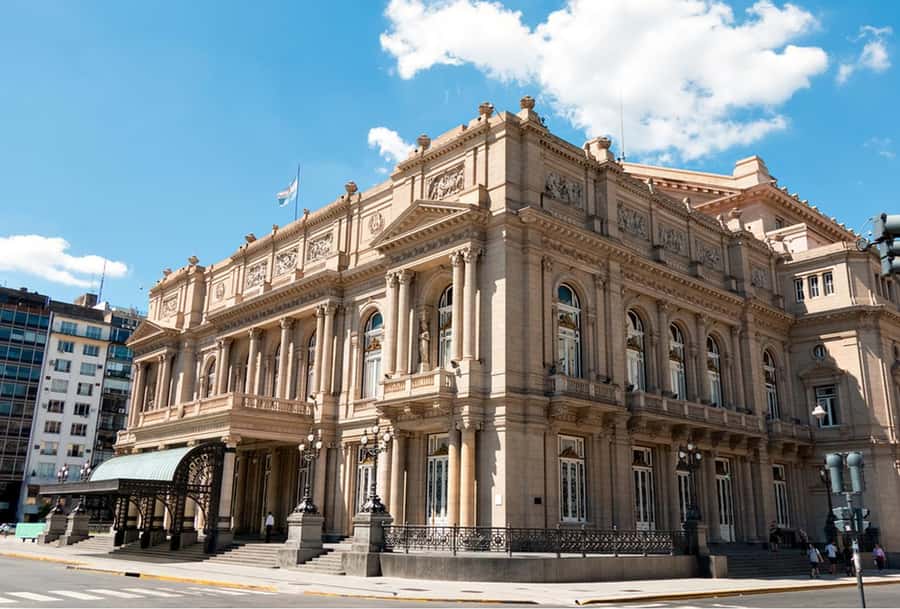 Buenos Aires: Recoleta and Retiro Tip Based Walking Tour - Teatro Colón Exterior: Famous, But Don’t Expect an Inside Tour