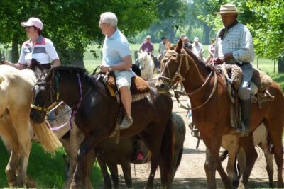 Estancia Gaucho Day at Buenos Aires - San Antonio de Areco: Silver, Chocolate, and Church Corner History