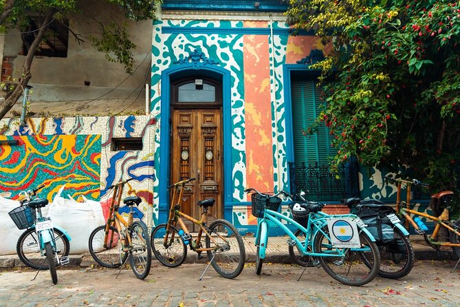 Private Off the Beaten Path: Hidden Urban Art Bike Tour - Pasaje Lanín and Barracas: Mosaics, World-Scale Mural, and Alfredo Segatori
