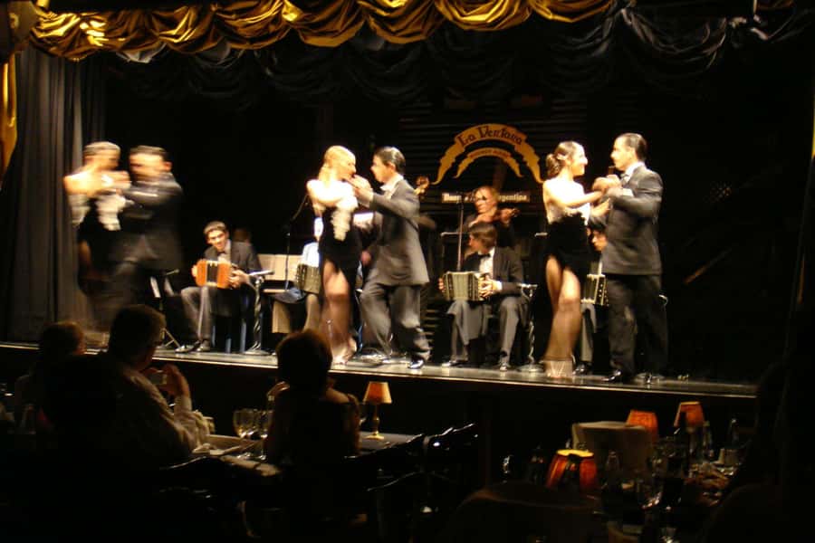 Tango show in La Ventana with optional Dinner - Entering La Ventana in San Telmo: the setting does half the work