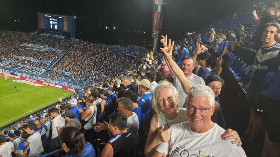 Velez Sarsfield Football Match - Entering through the right gate: security, police checkpoints, and avoiding confusion